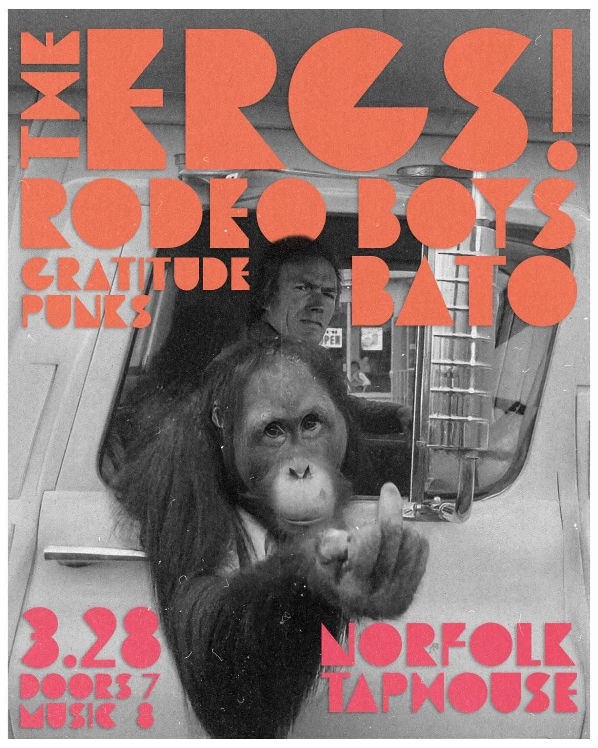 The Ergs!, Radio Boys, BATO, and Gratitude Punks