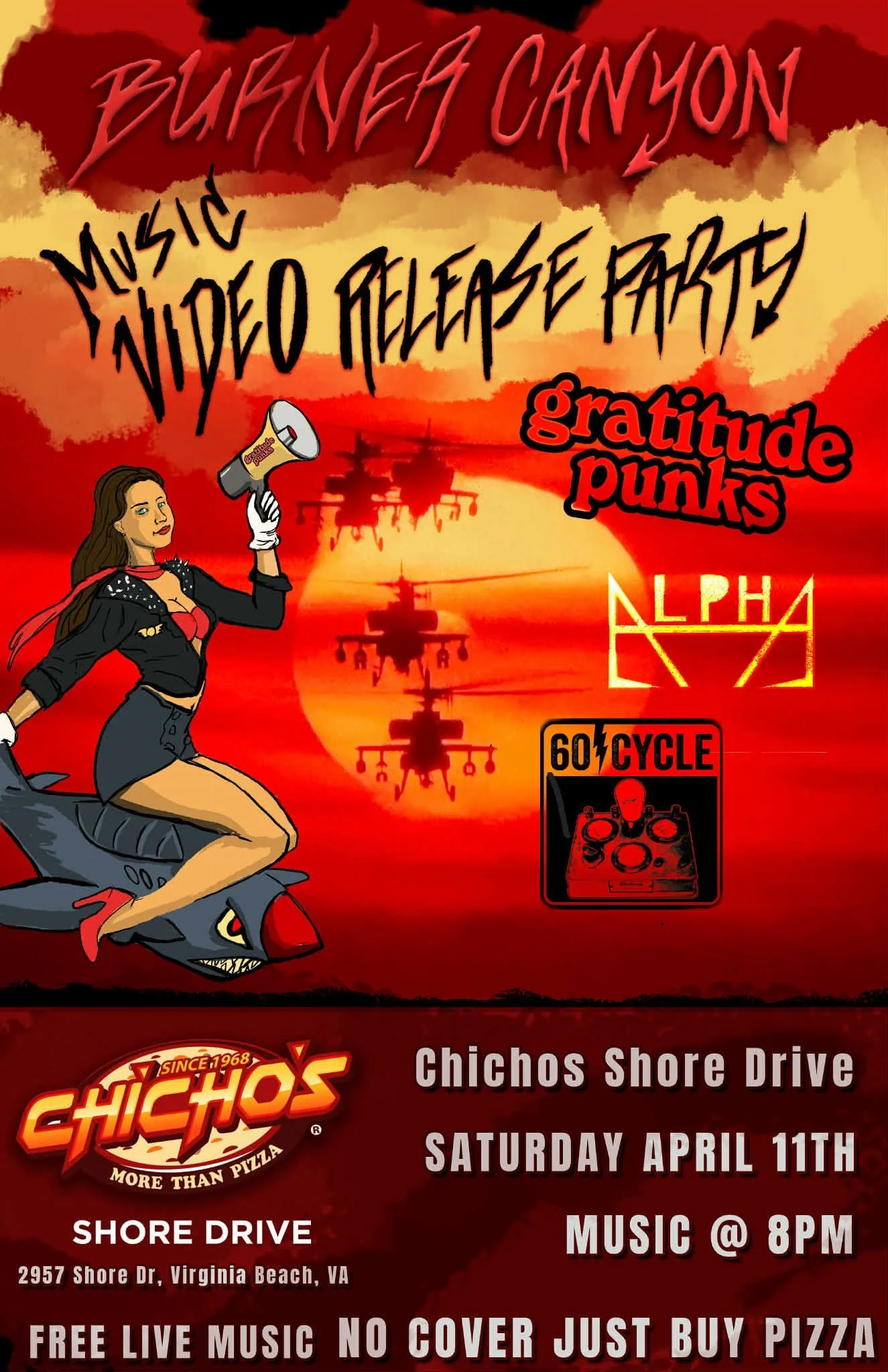 Gratitude Punks, Alpha, and 60 Cycle