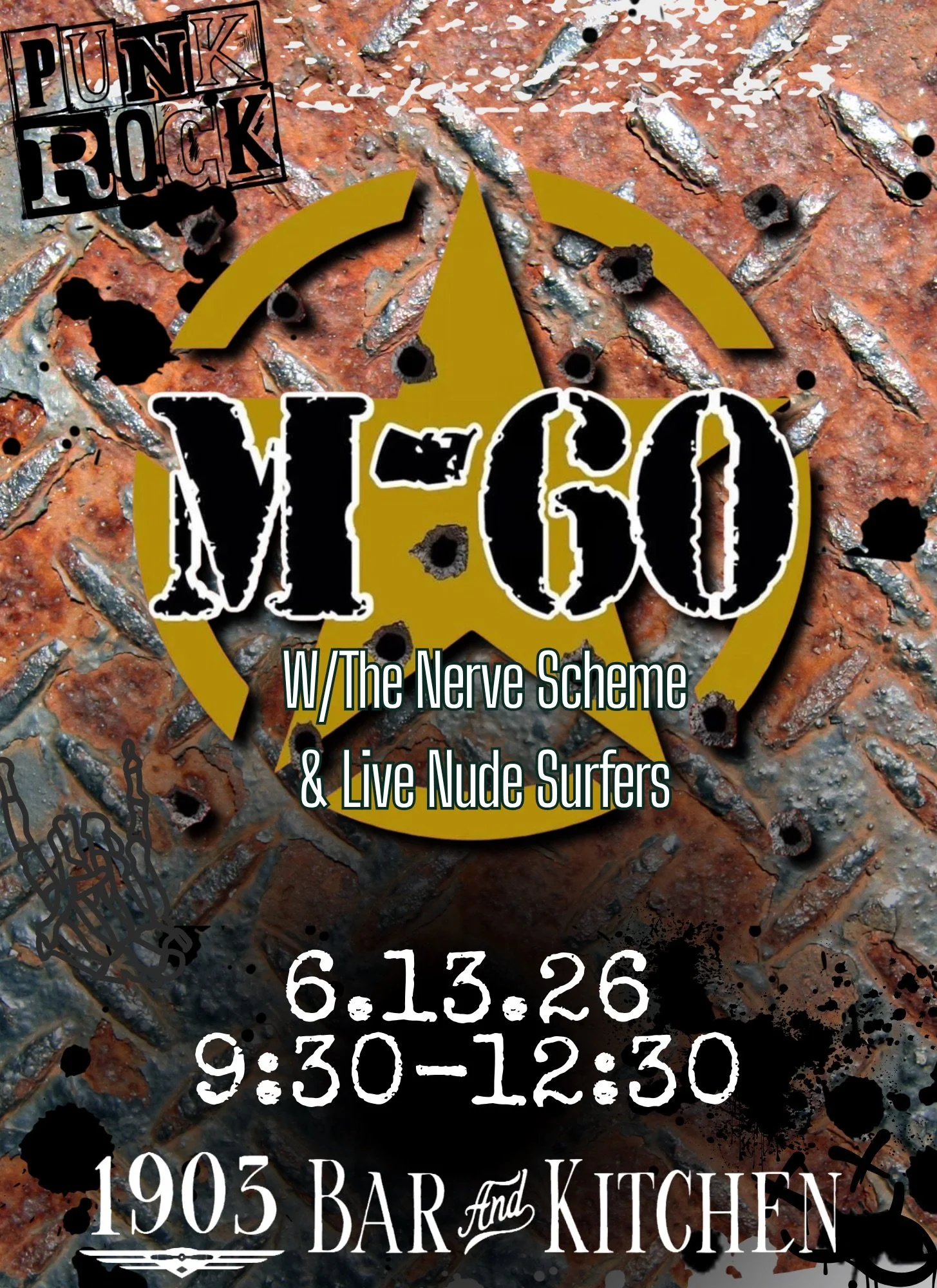 M-60,  The Nerve Scheme, and Live Nude Surfers