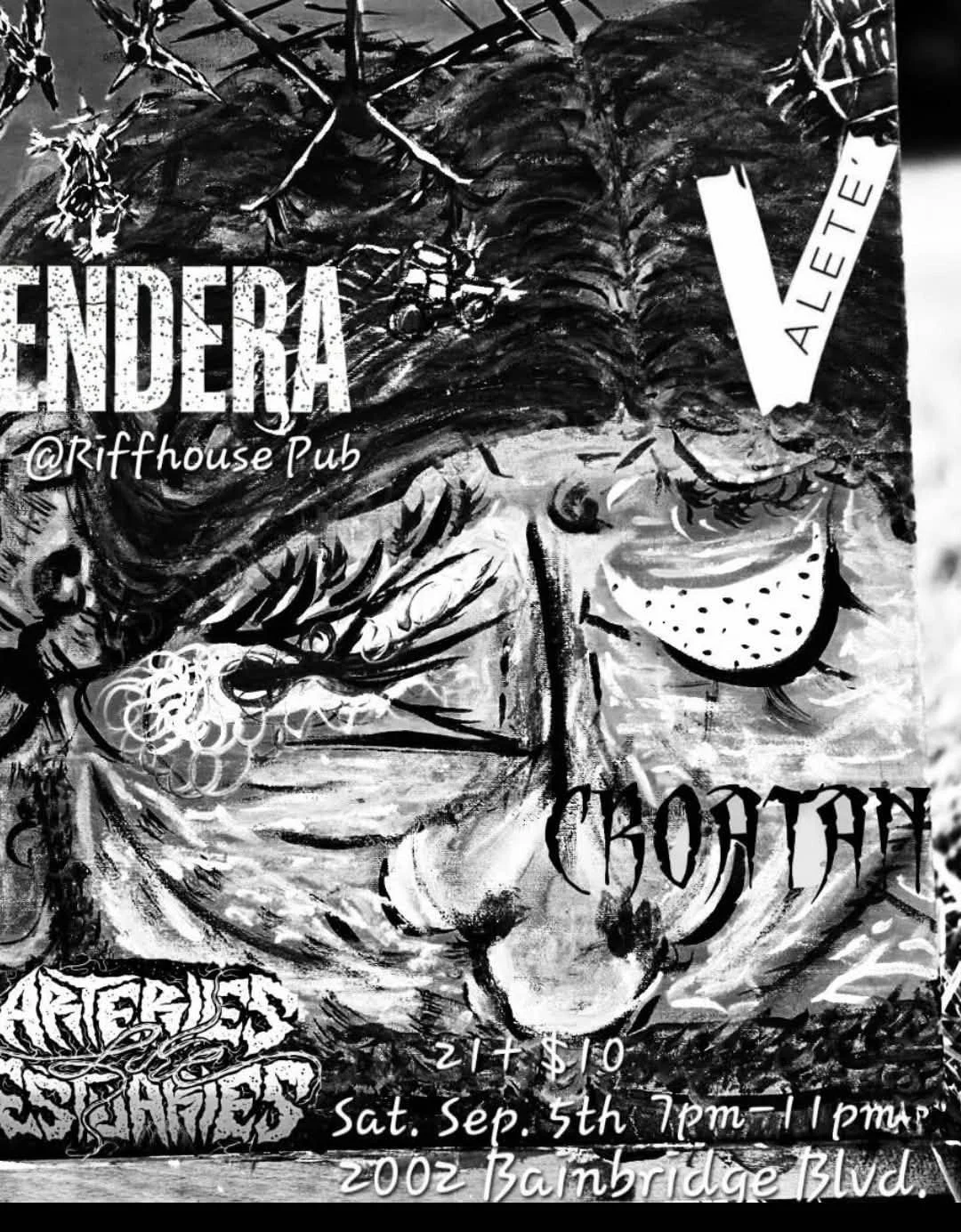 Endera, Valette, Croatan, and Arteries Like Estuaries