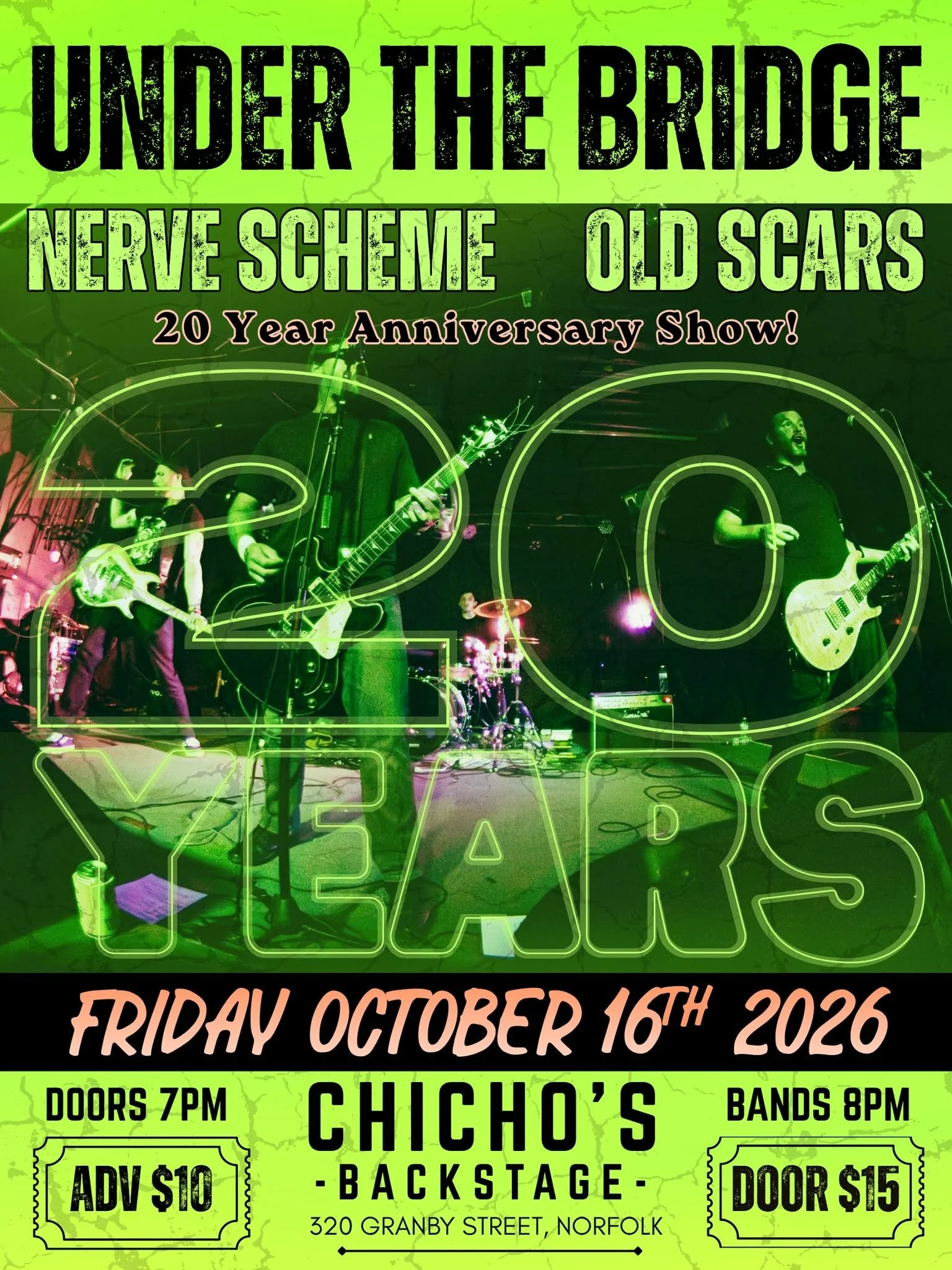 Under The Bridge, The Nerve Scheme, and Old Scars