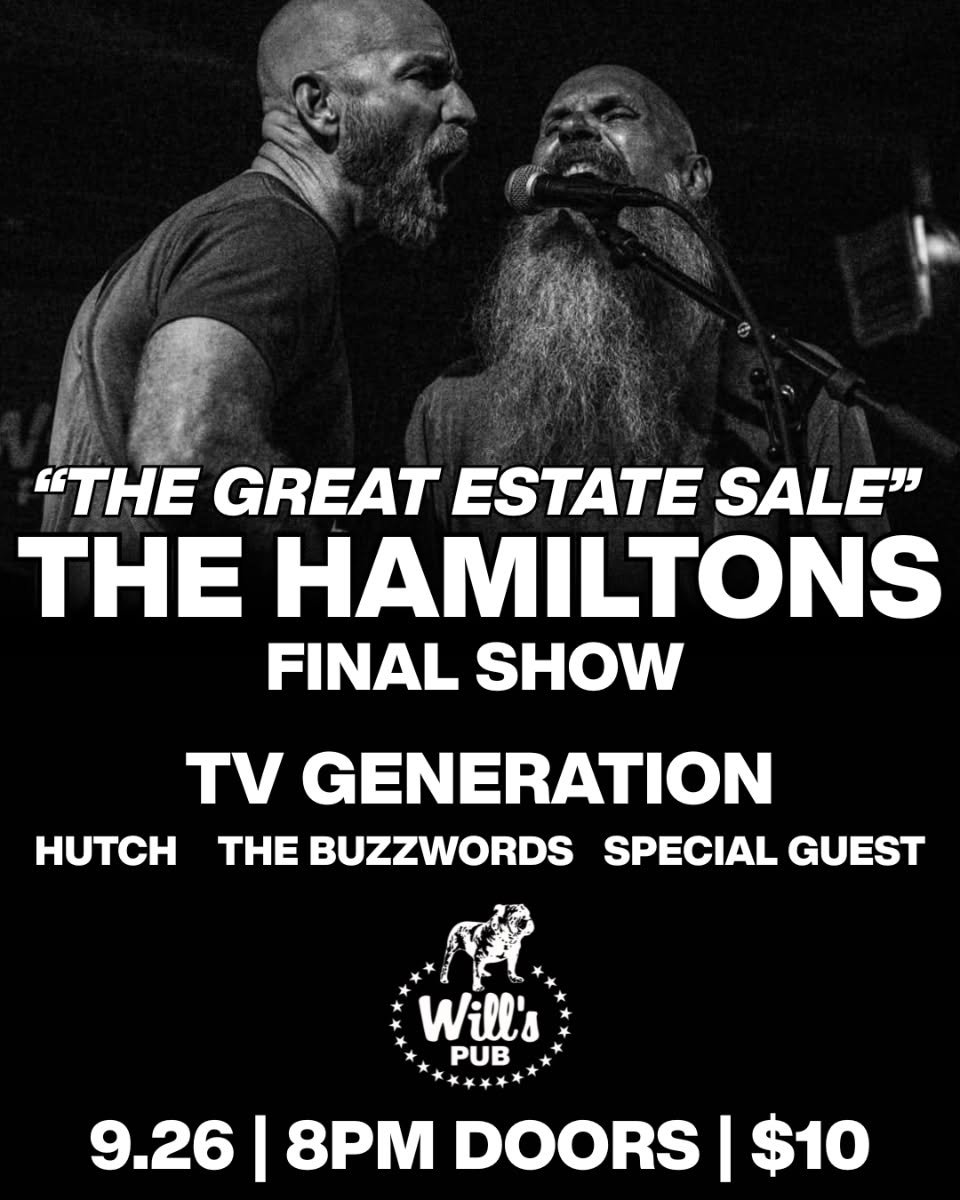 The Hamiltons (FINAL SHOW), TV Generation, Hutch, and The Buzzwords