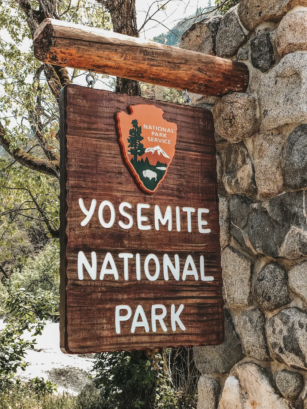 Yosemite National Park Entrance | Cedar + Surf