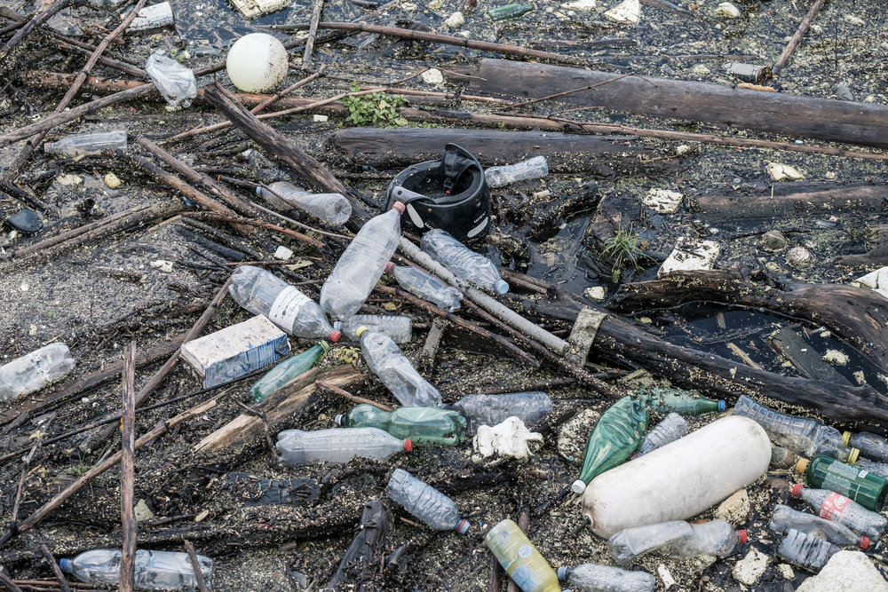 Plastic pollution on the beach | Cedar + Surf