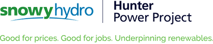 Logo of Snowy Hydro - Hunter Power Project