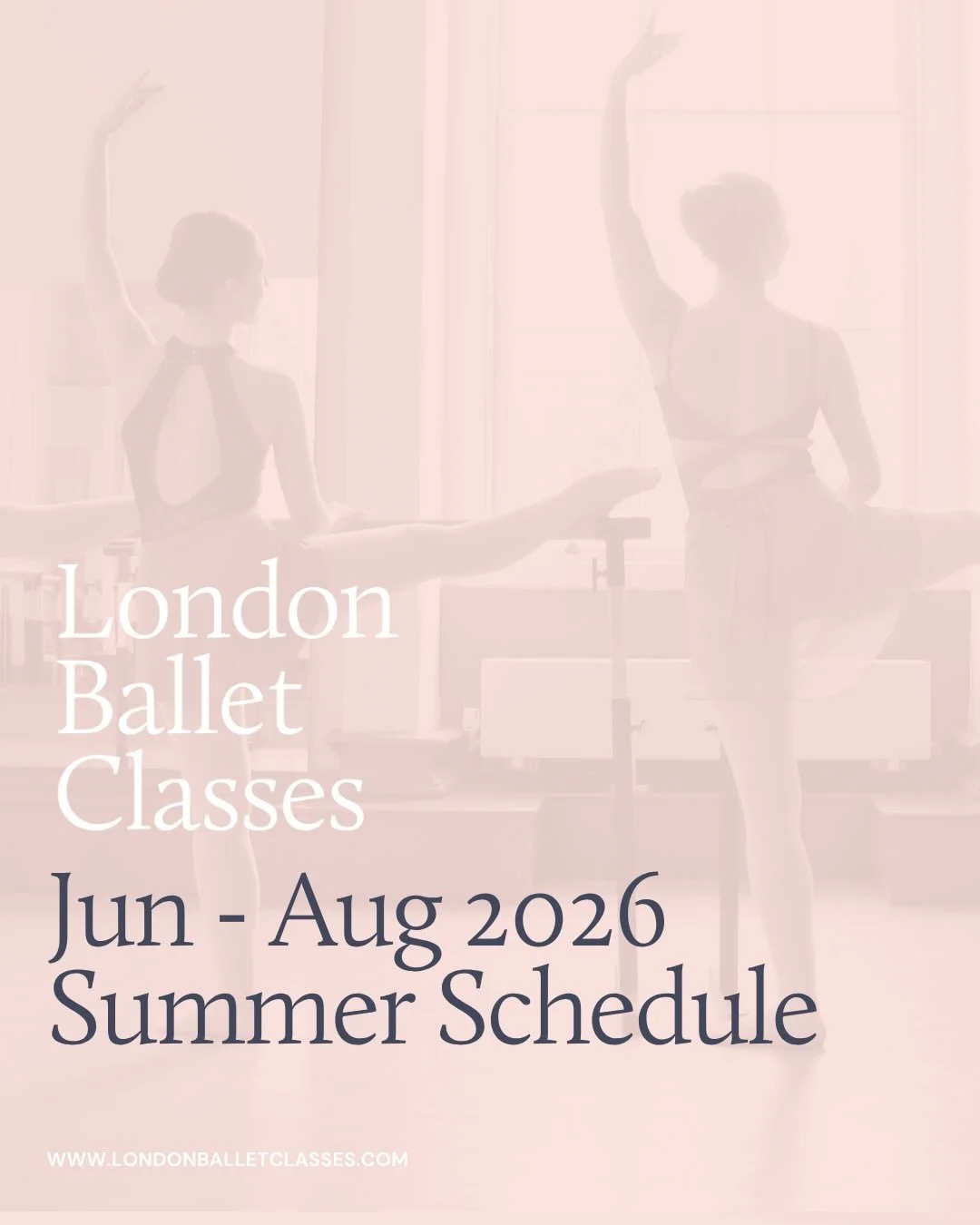 Our Summer Schedule is here ☀️🩰 Swipe to browse our in-person weekly classes running from 29 June &ndash; 23 August 2026, plus check out our Variations schedule on the final slide 👀

We offer classes from Absolute Beginners through to Intermediate/