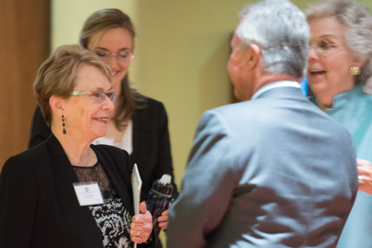 H10 Board Chair Nancy Elkind, Richard Westfall and Executive Director Connie Talmage (Photo courtesy of Hartmannphoto, LLC).jpg