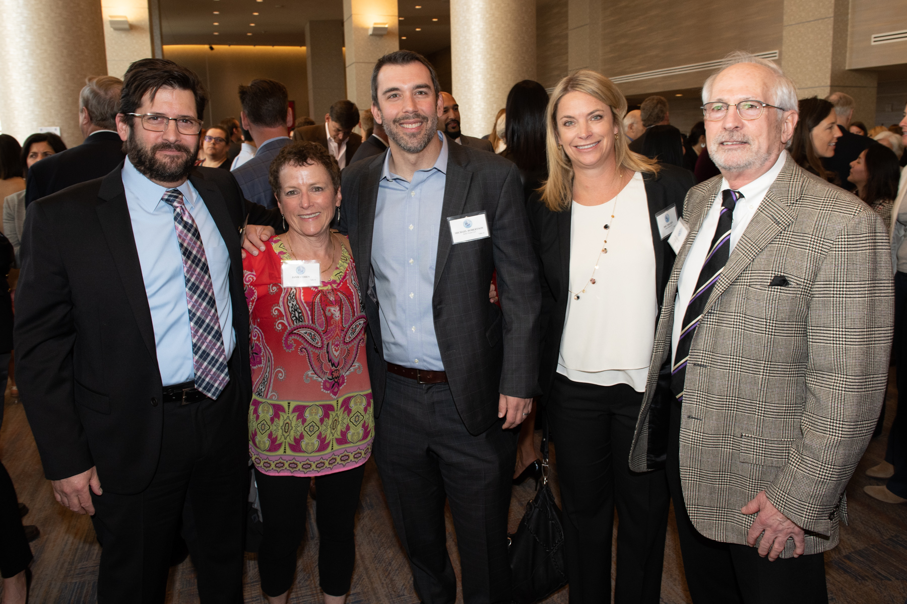 _DSC7189 Mike Rollin, Janie Cohen, Michael Robertson, Dru Nielsen & Jack Hanley (courtesy of Hartmannphoto).jpg