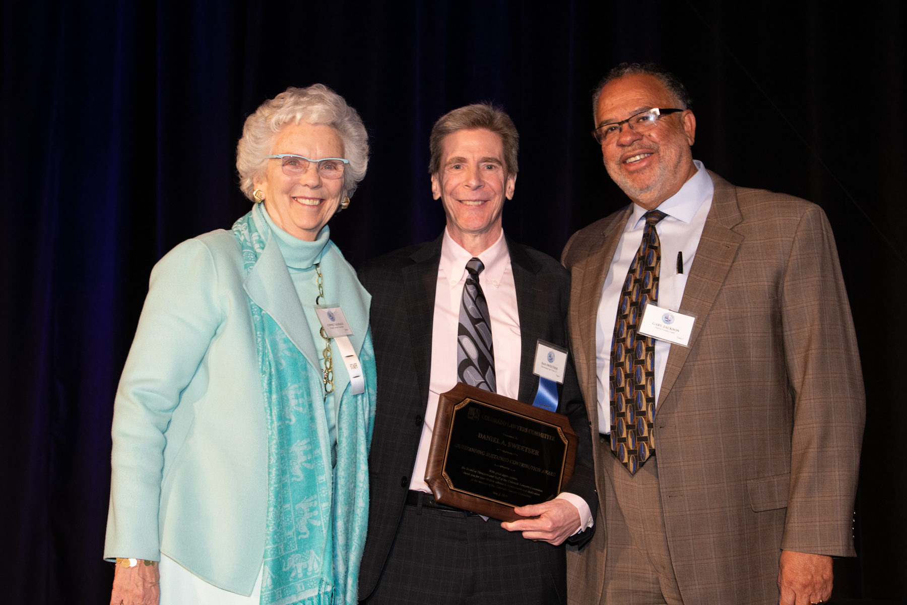 _DSC7532 Connie Talmage, Dan Sweetser & Gary Jackson (courtesy of Hartmannphoto).jpg