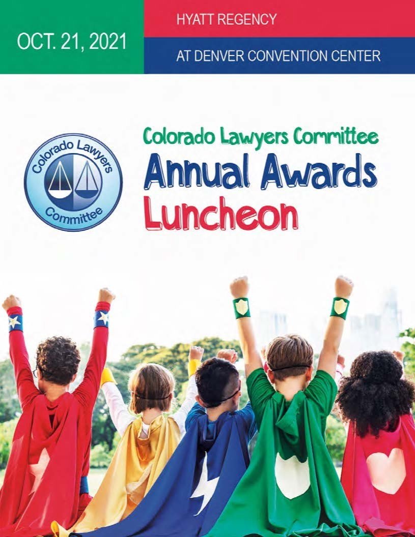20 Annual Luncheon — Colorado Lawyers Committee