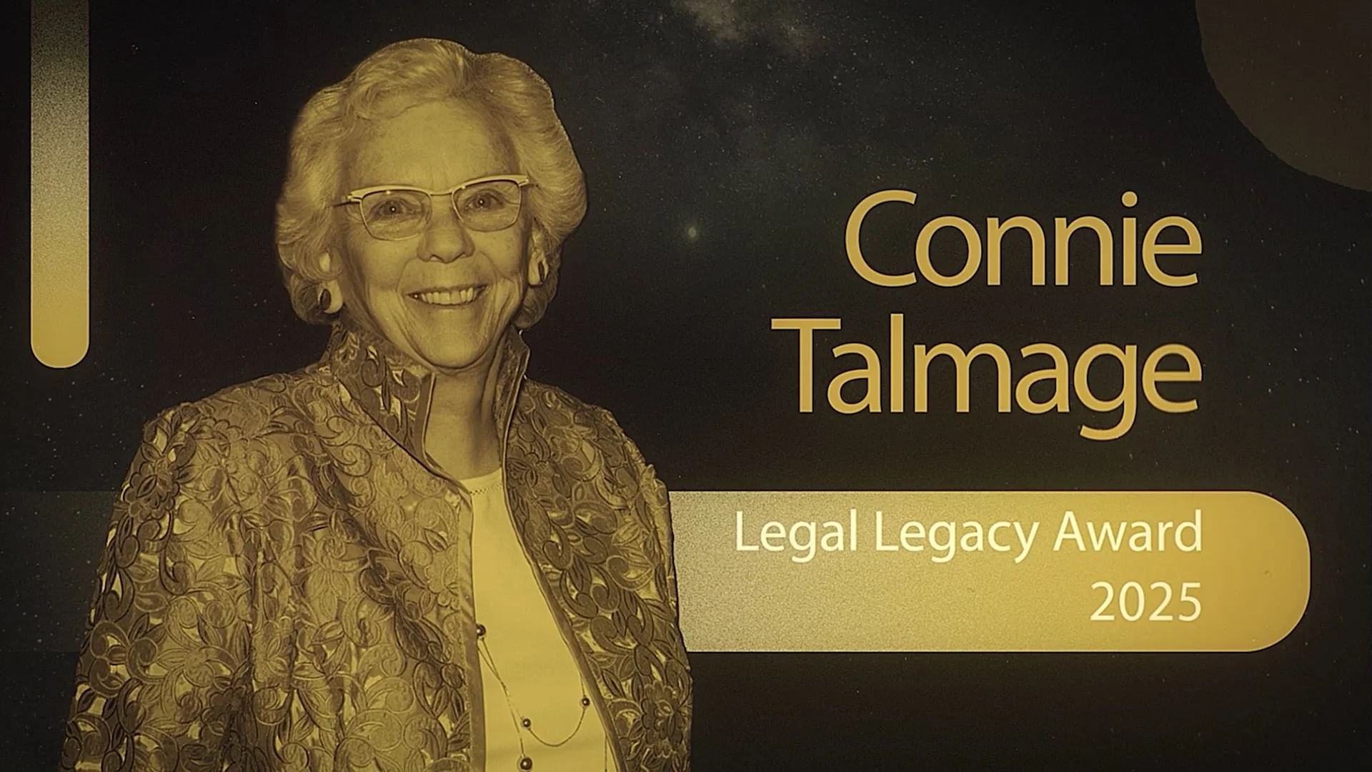 2025 Legal Legacy Award - Connie Talmage