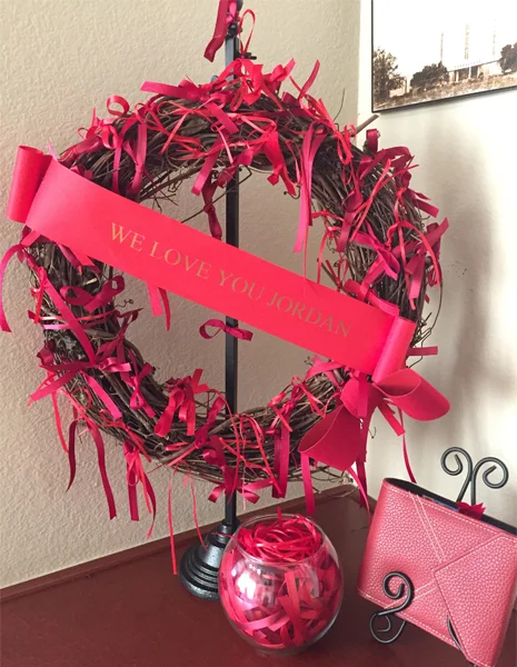Jordan’s Memory Wreath