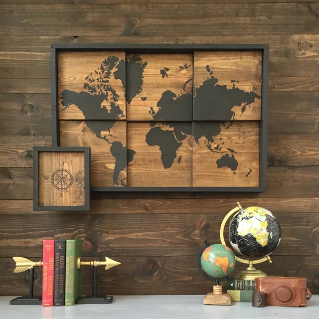 faux stain project, affordable do it yourself project, DIY bedroom decor, home decor project, faux stain project how-to, stencil project, BB Frosch, chalk paint powder, world map wall art, world map wall art project, do it yourself world map wall art project, DIY wall art, world map home decor, budget friendly home improvement project, gift ideas, do it yourself gift ideas, holiday gift ideas