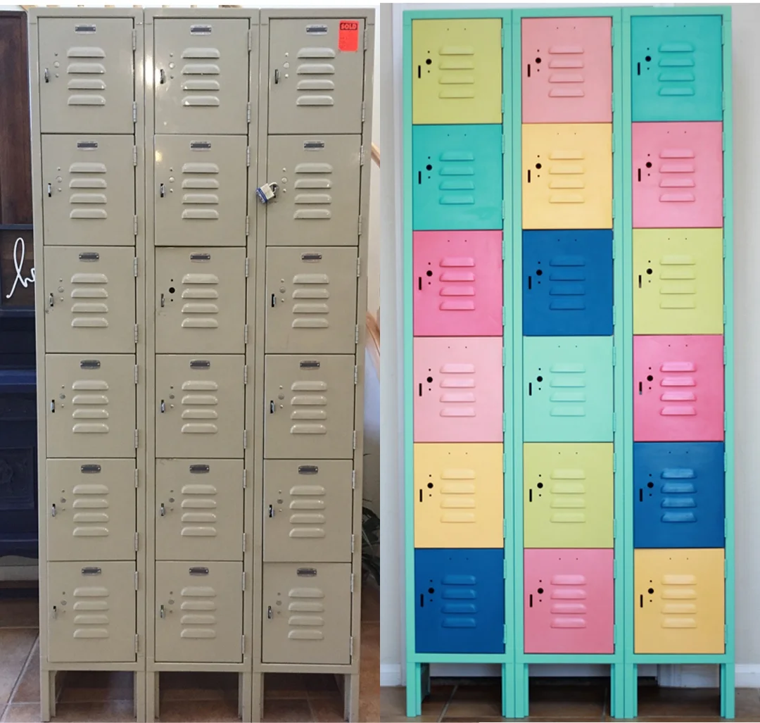 Painted Metal Lockers