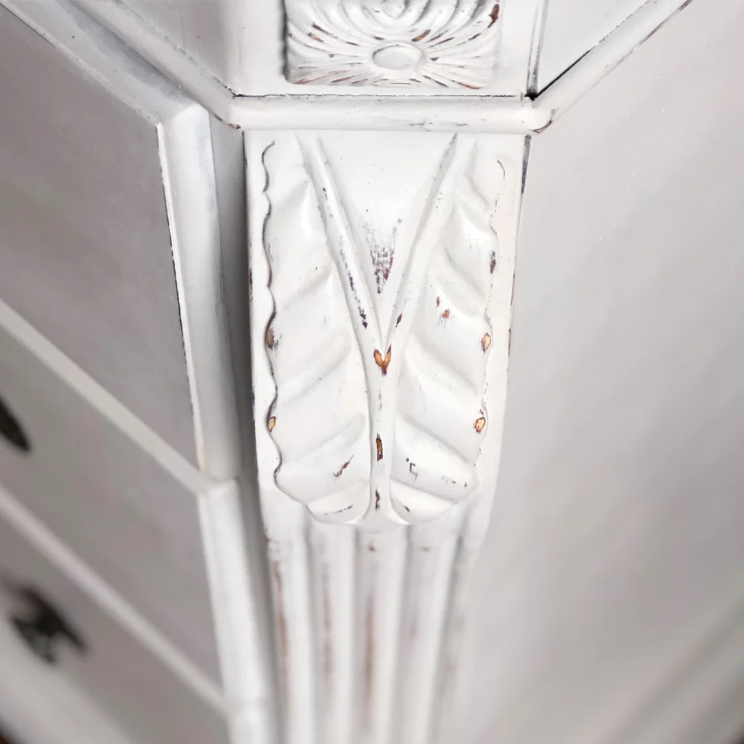 how to paint a vintage buffet, painted dresser, how to chalk paint furniture, DIY chalk paint, chalk paint furniture makeover project, chalk paint, repurposed furniture, furniture makeover inspiration, how to strip and refinish furniture, dark finishing wax, the best way to paint furniture