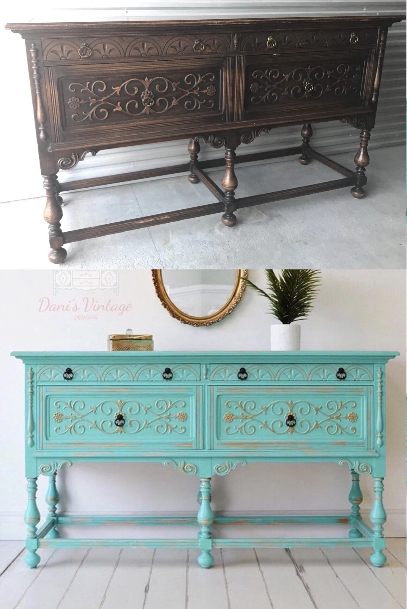 Turquoise Buffet