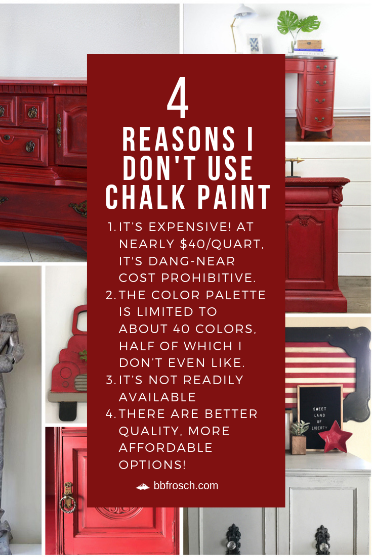 Why I Don T Use Chalk Paint Bb Frosch