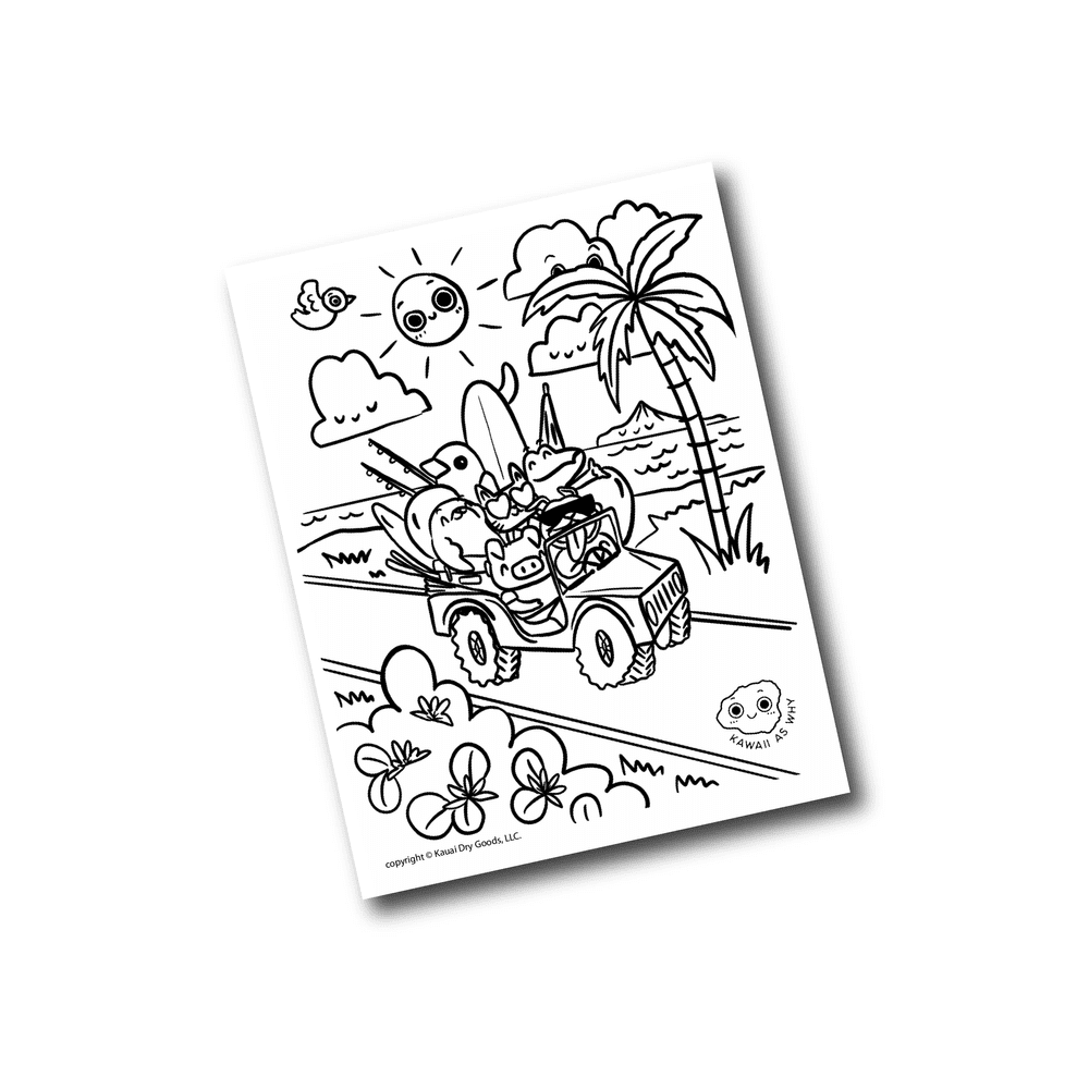 Dry Coloring Page