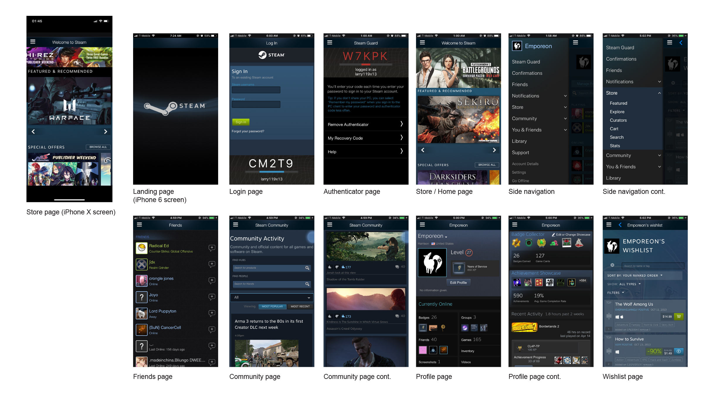 Steam Store App Concept by Lay on Dribbble