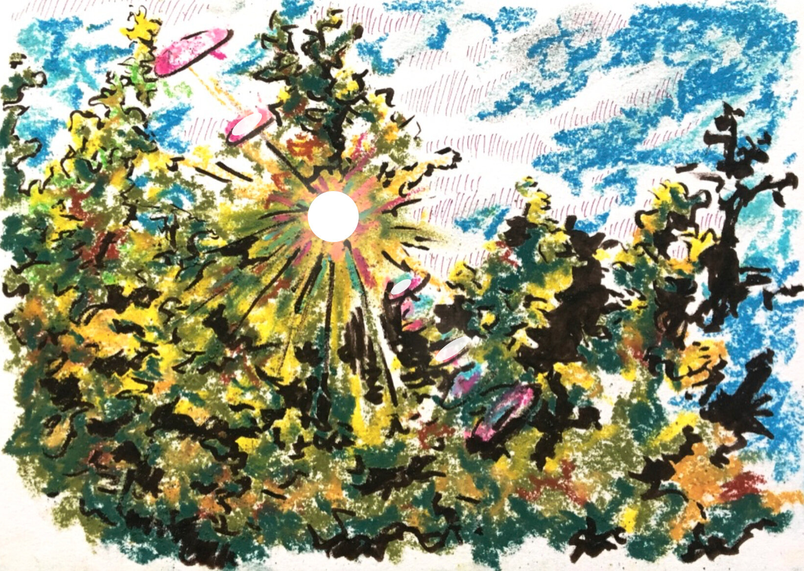 “Summer Rays” by Jisu Sheen ‘19