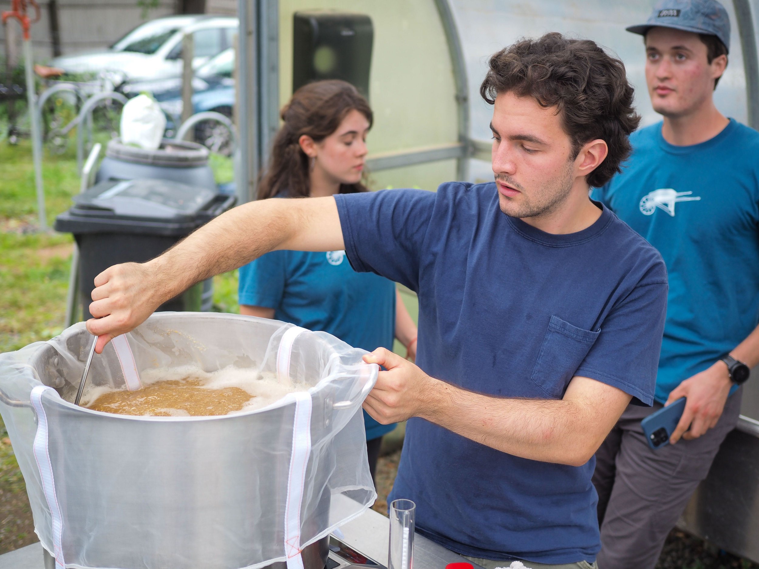 Barley and Yale Hops brew heating up