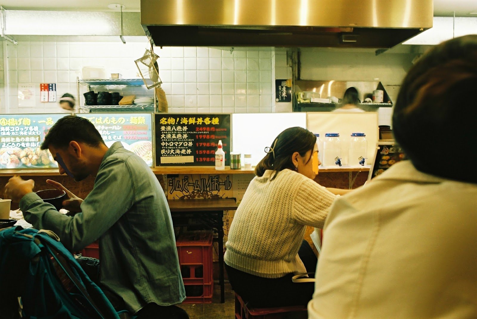   A fish restaurant at Nishiki market. 