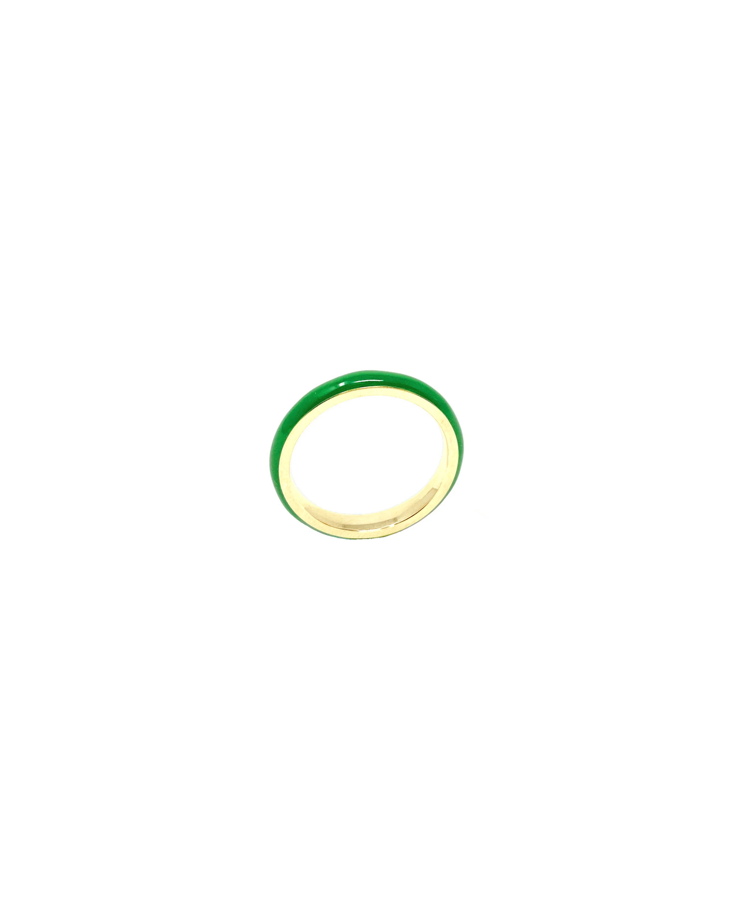 FRY-POWERS-Unicorn-Rainbow-Enamel-Stacking-Rings-GOLD-3-Grass-Green.jpg