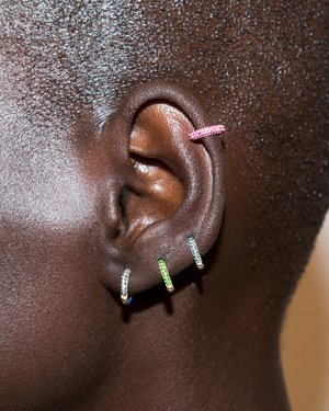 The Gem + Enamel Ear Cuff — FRY POWERS