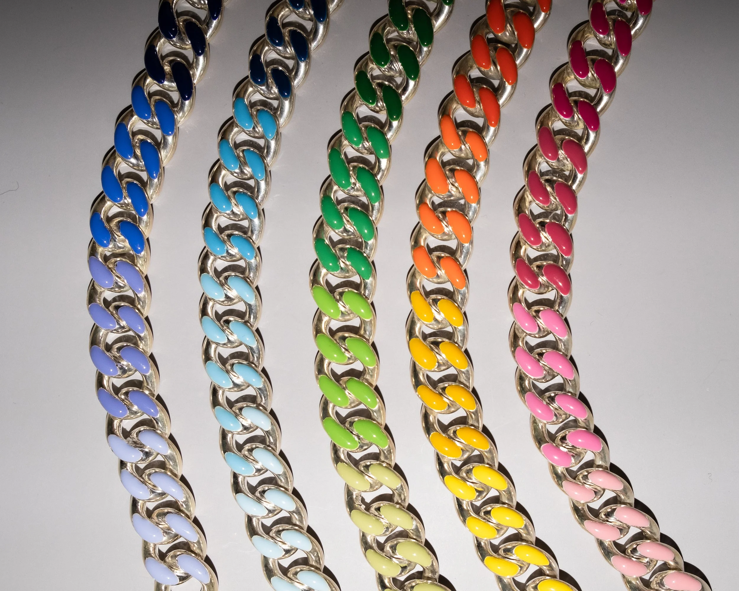 Ombre Chunky Chain Link Bracelet — FRY POWERS