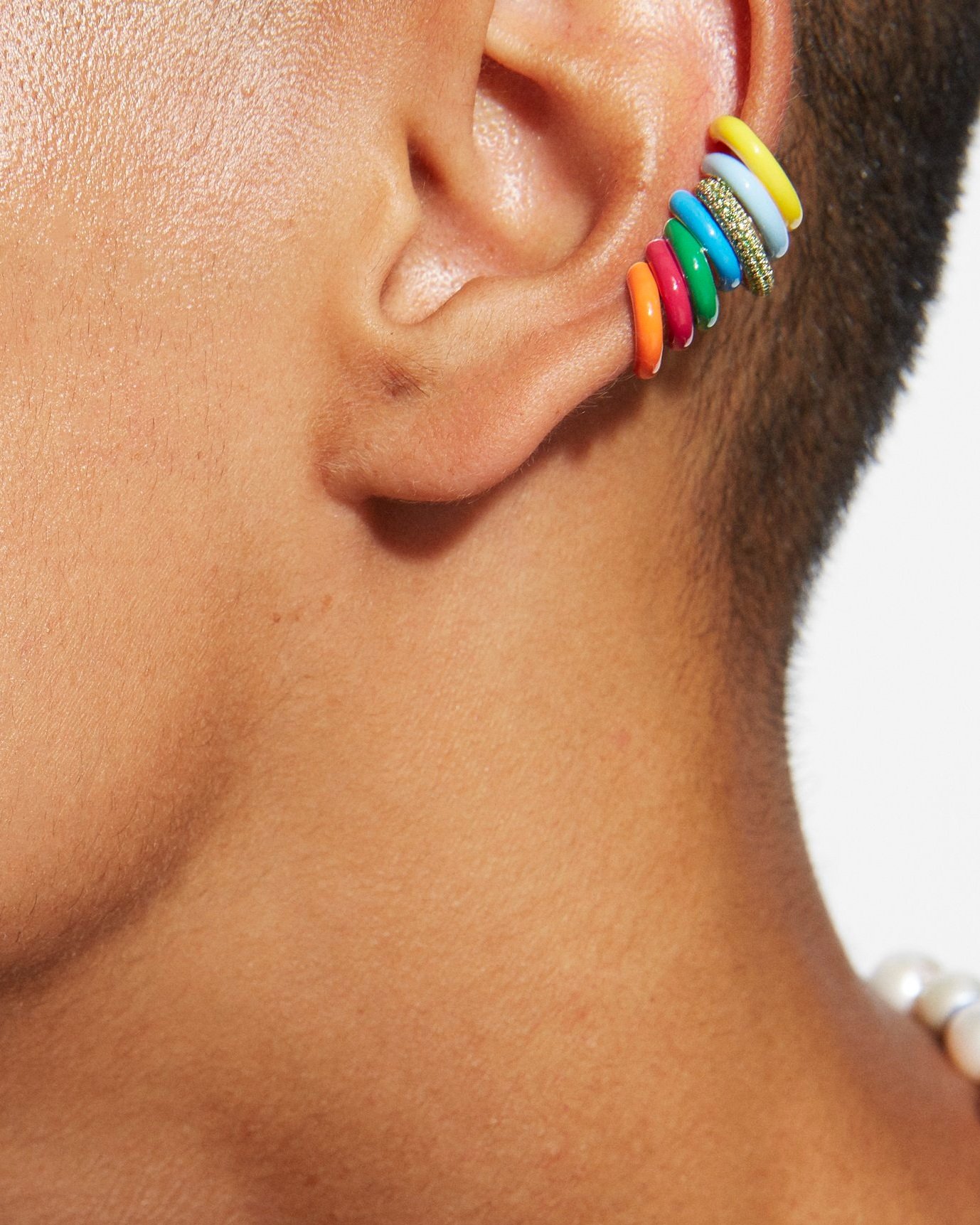 The Enamel Stacking Ear Cuff — FRY POWERS