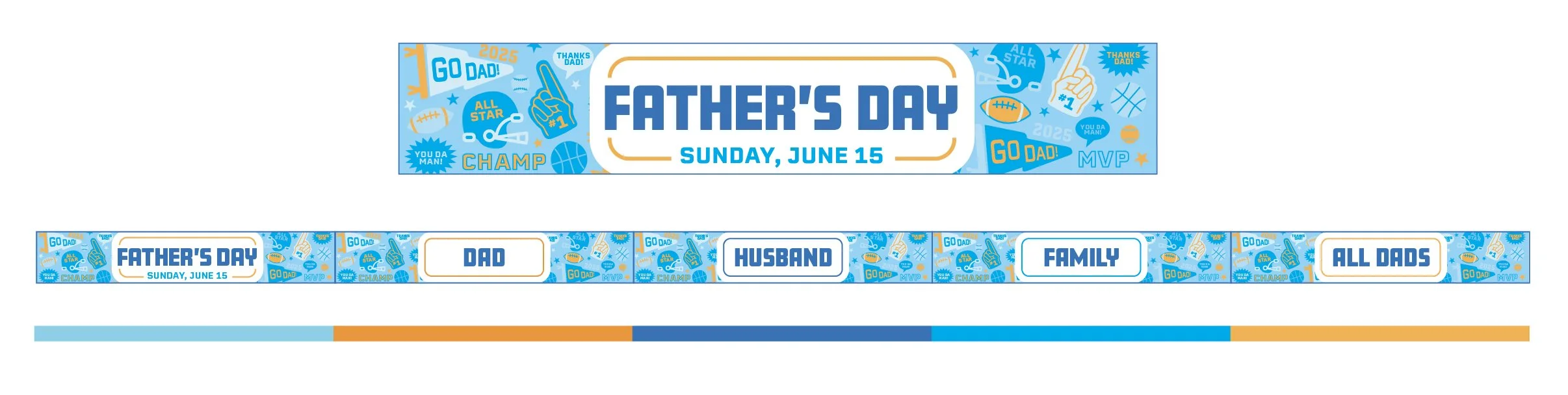 #1 Dad - Father's Day