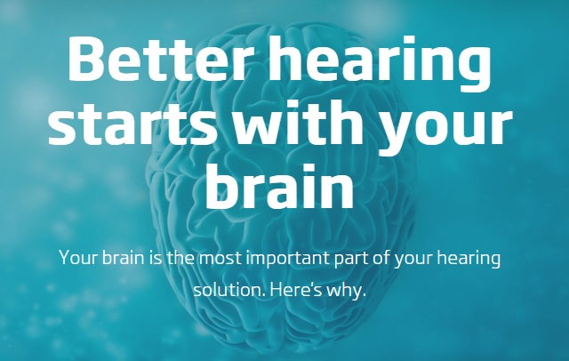 Hearing is thinking!