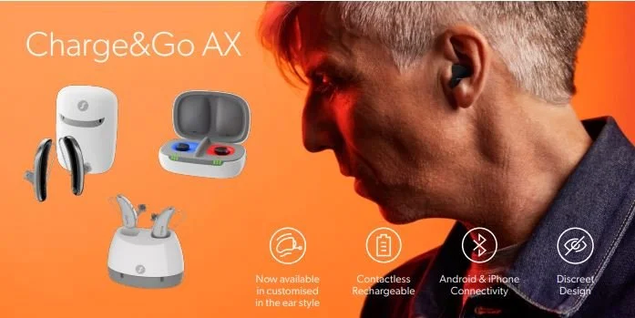 Augment your hearing experience with the new styles of Signia AX hearing aids
