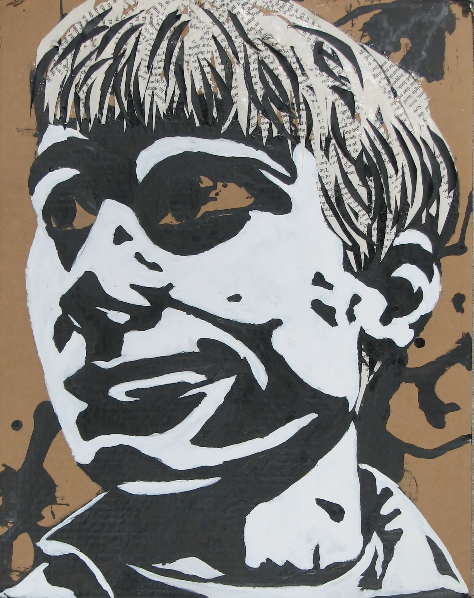 Expressive Self Portrait, 2012