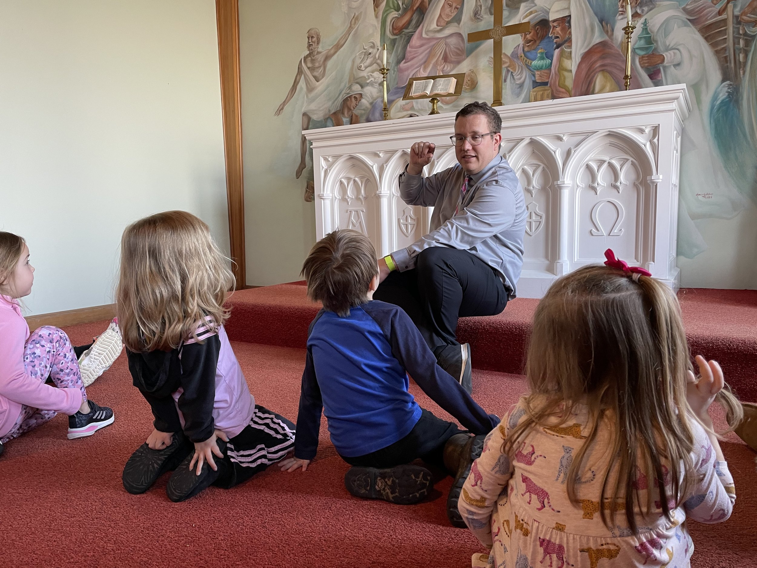 Chapel with Pastor