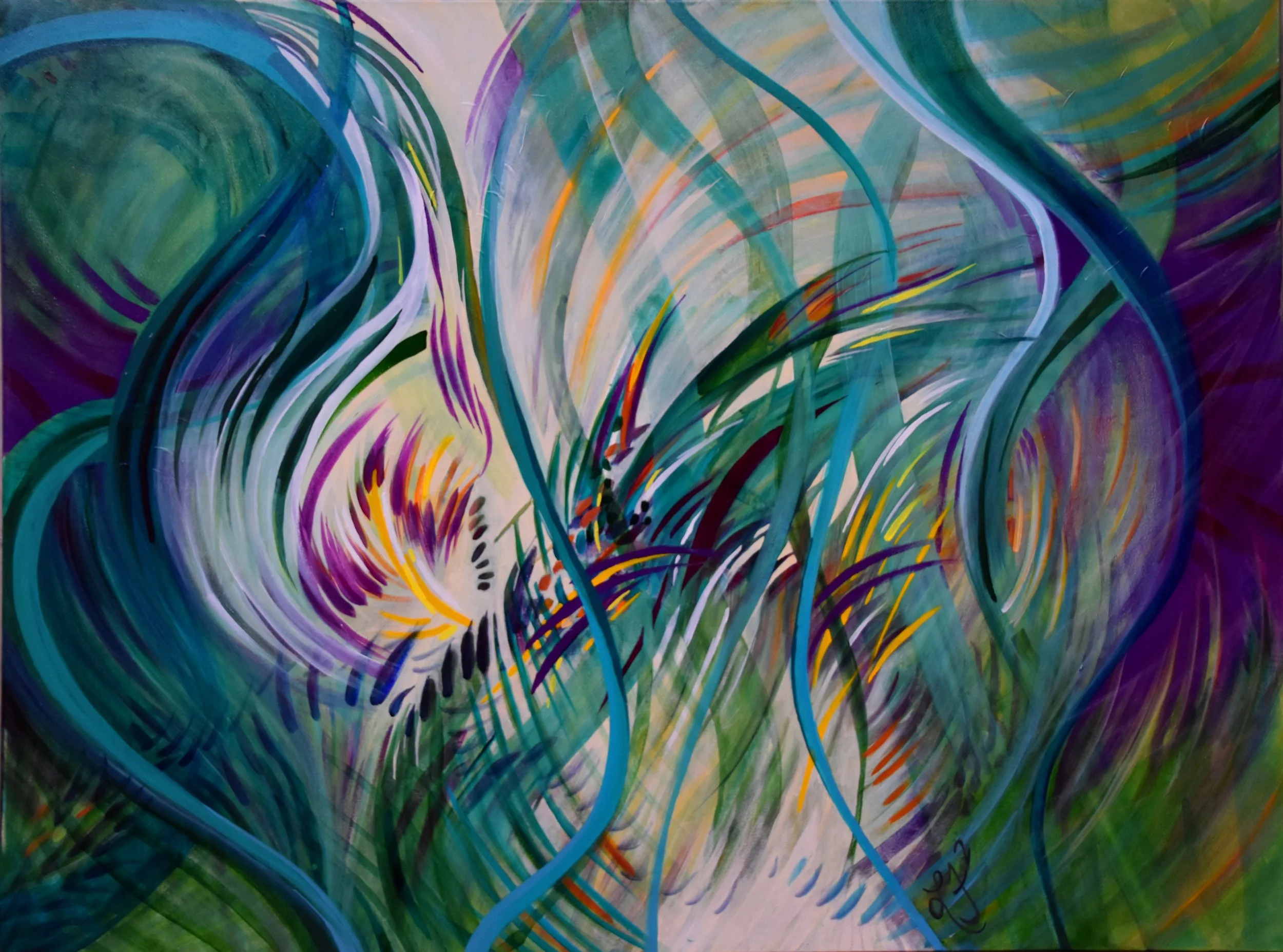 lf-squared_linda-franklin_lisa-figueroa_bird-of-paradise_acrylic_ 36x48_2100.JPG