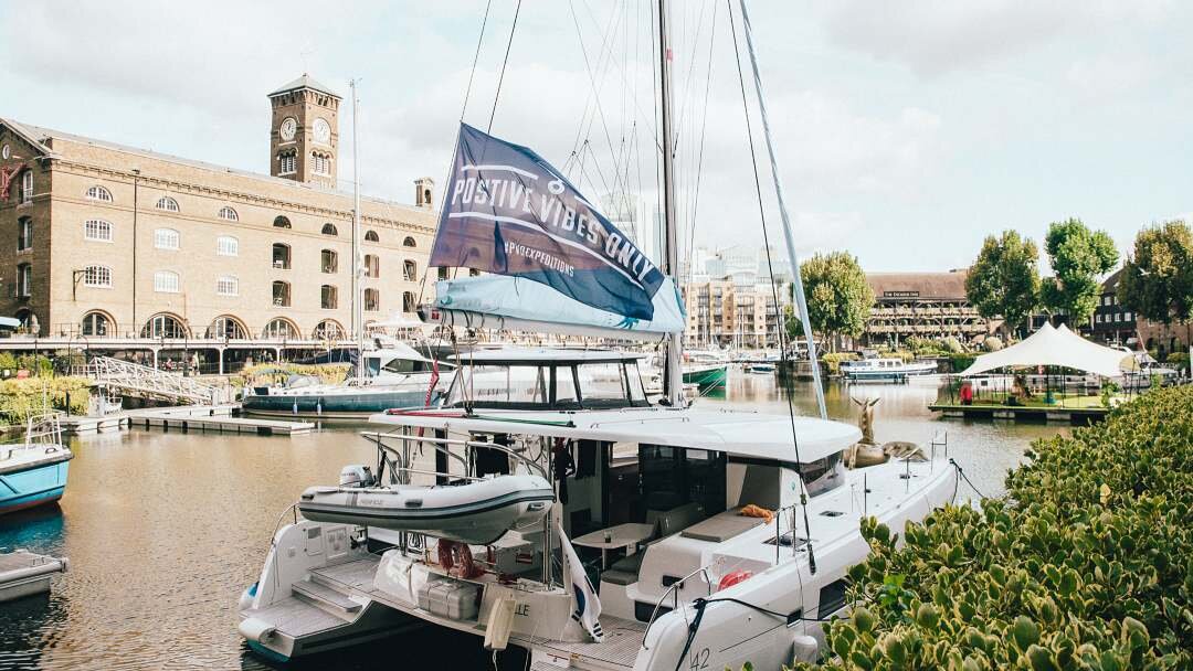 Day off for Binelle! 🙌 (Baltic to Biscay 2017, St. Katharine Docks Marina, London) 📷: @wheres.terry #pvoexpeditions #sailforimpact