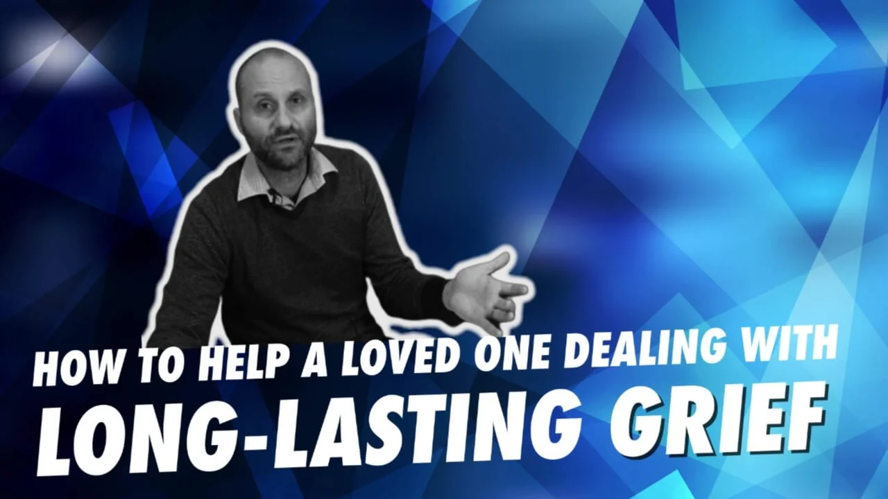 How to help a loved one dealing with long-lasting grief