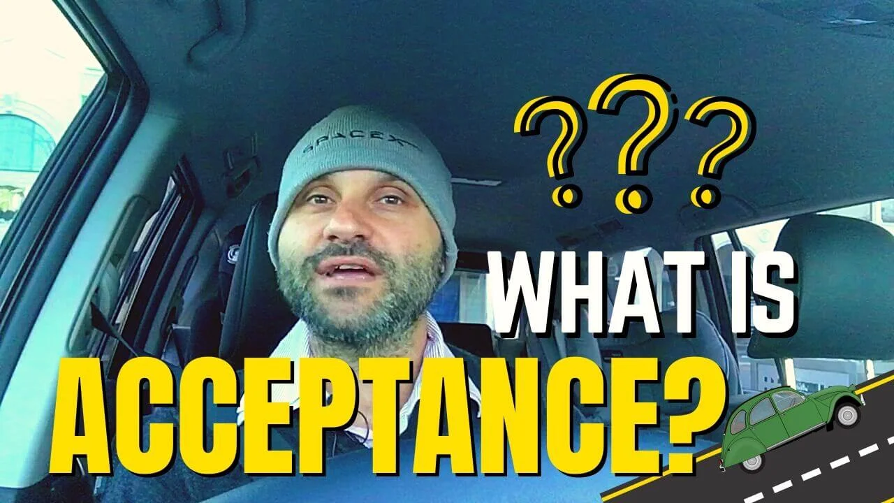 What is acceptance?