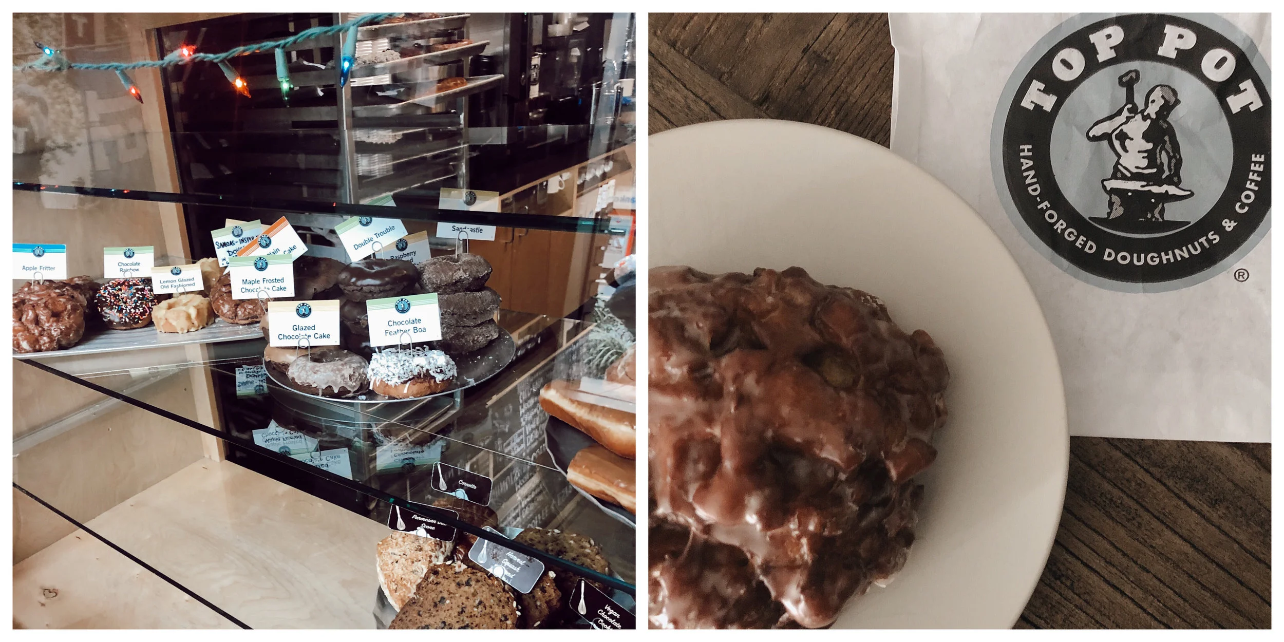 Top Pot Capitol Hill & the Apple Fritter Doughnut