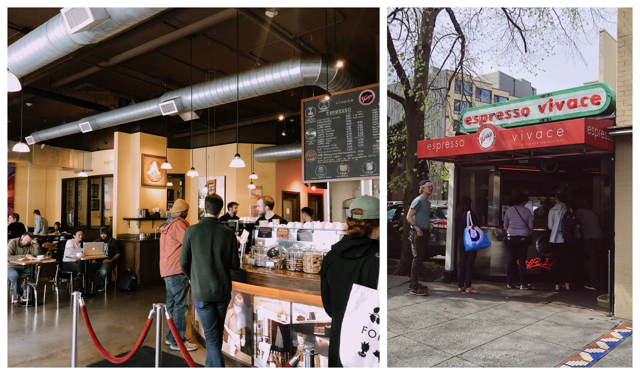 Espresso Vivace Flagship & Espresso Vivace Walk-up Bar
