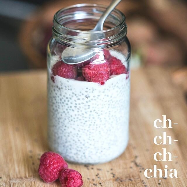 Remember chia pets?! Such a catchy jingle. This tasty fiber-rich treat called &quot;chia pudding&quot; is yet another example of chia seed versatility.⁠⠀
⁠⠀
It's simple to make (just 3 ingredients! plus extras if you desire), becomes a welcome base f