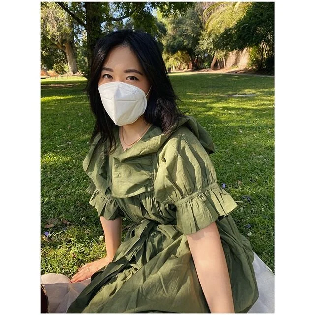 Spending a beautiful day in the park. #quarantinelife