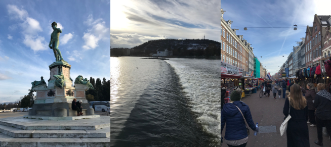 Left to right: Piazza Michelangelo, Prague, Amsterdam