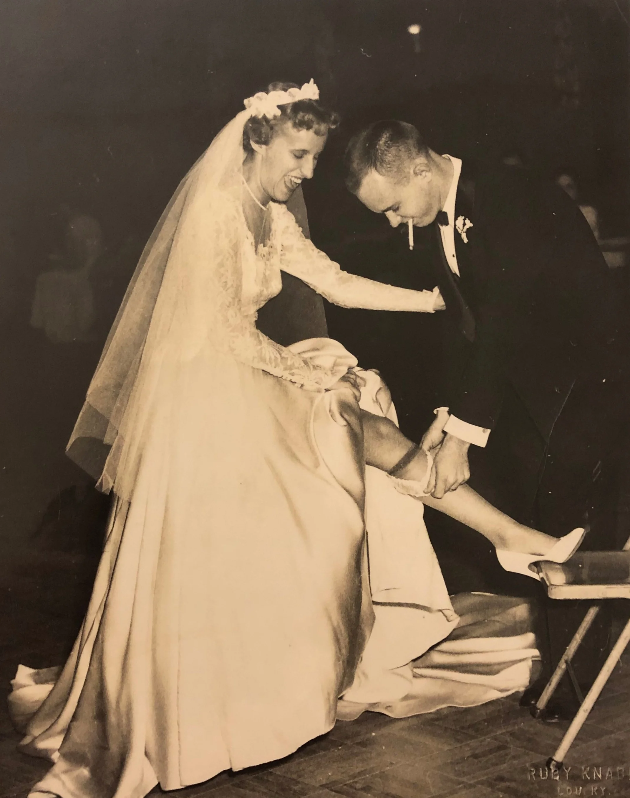 Dolores and Harold Page, 1955
