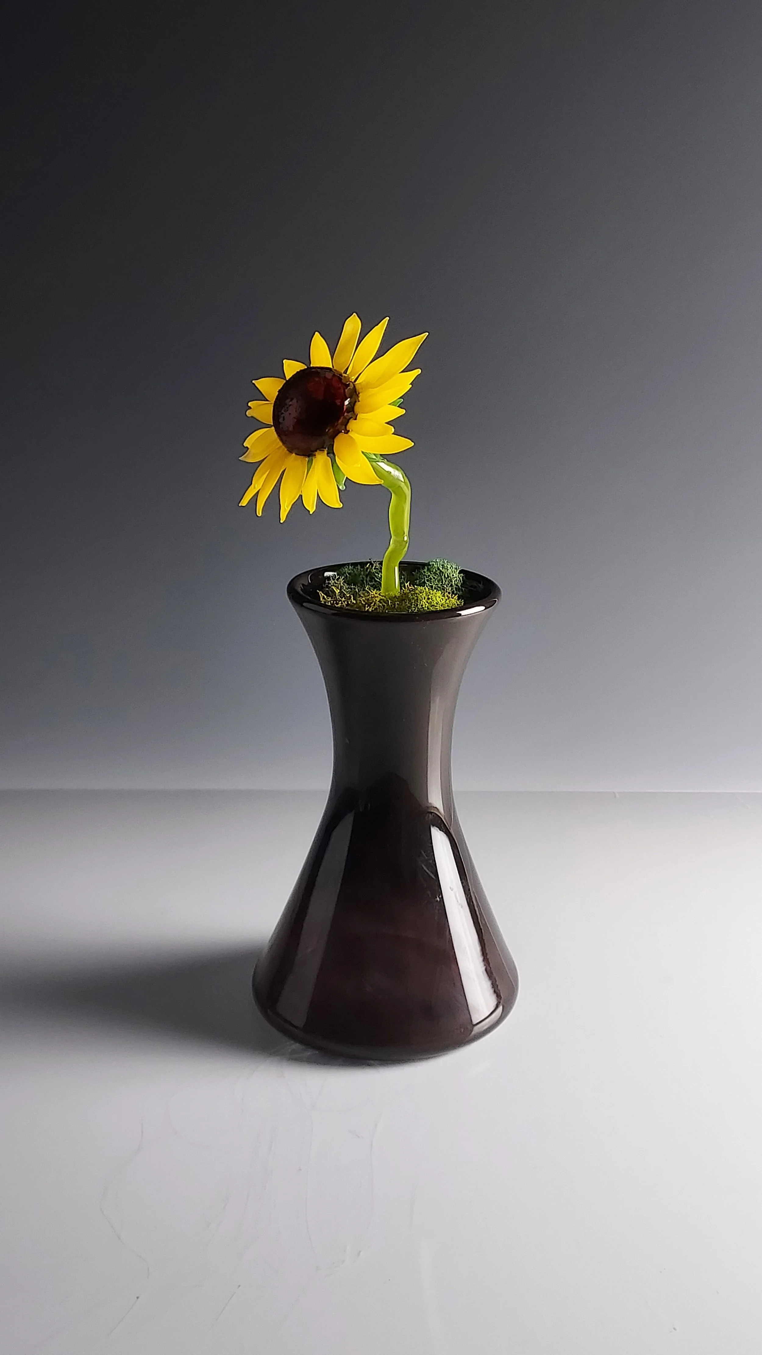 Sunflower in Cooling Tower