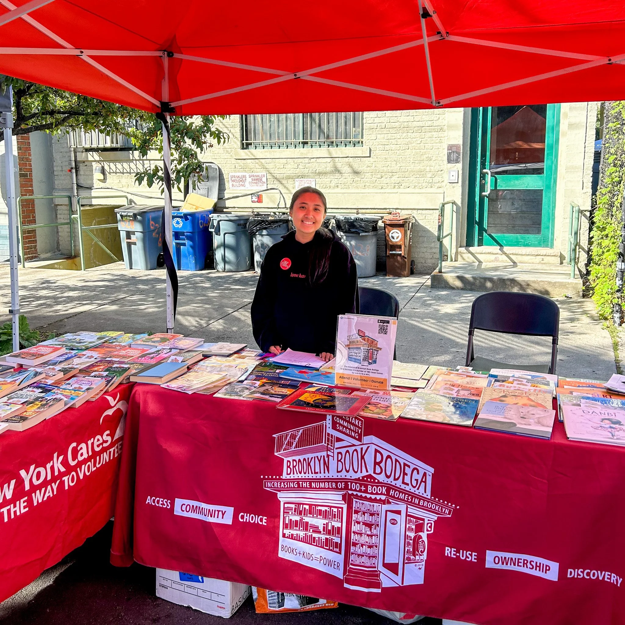 East New York Farms and New York Cares Partner with Brooklyn Book Bodega to Bring Free Books to Families