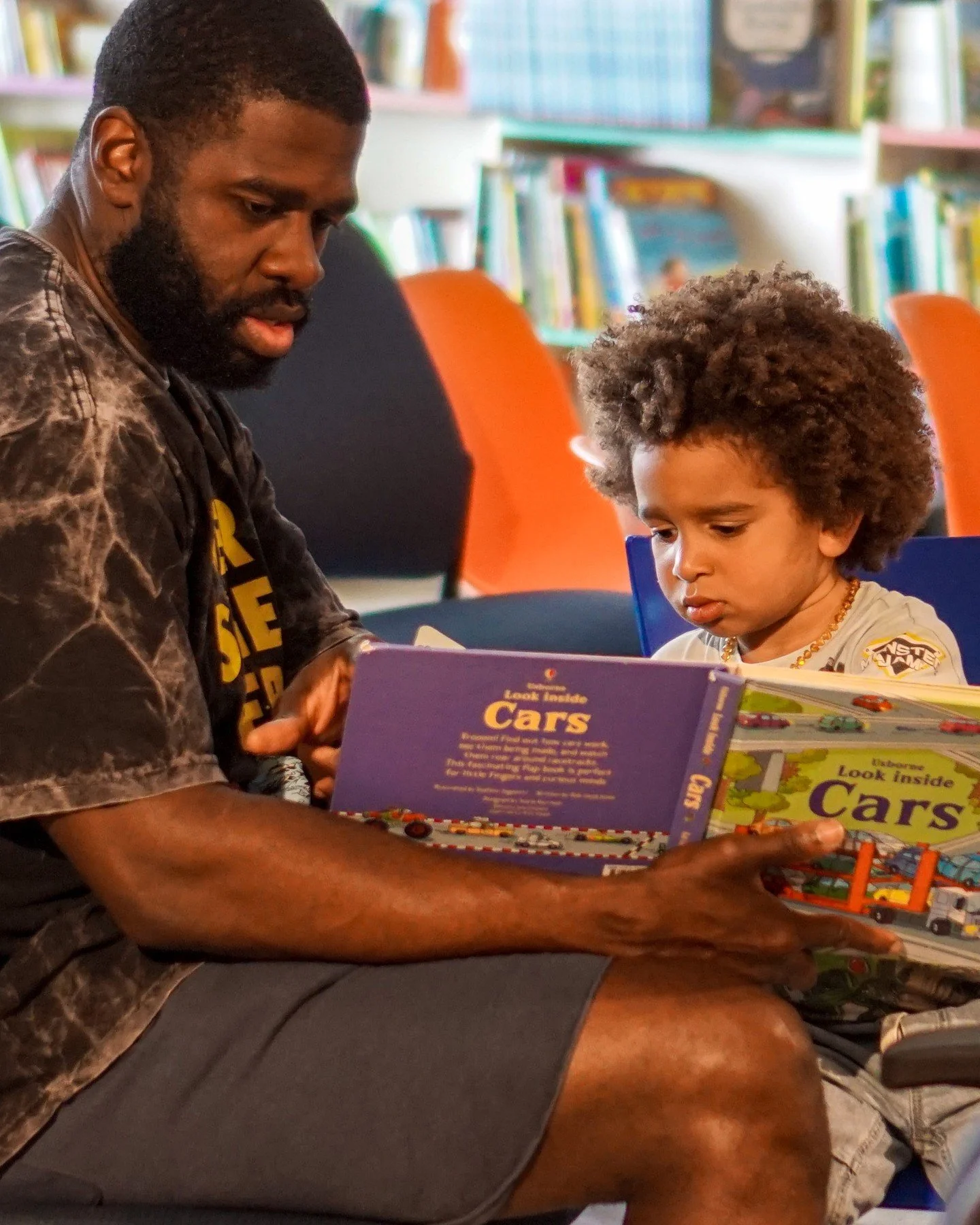 Looking back at our year, we've accomplished some amazing feats. ⁠
⁠
We moved to our new Book Hub, giving us flexibility to host programming and events. We collaborated with our partners on hundreds of events, hosted more than 100 of our programs, an