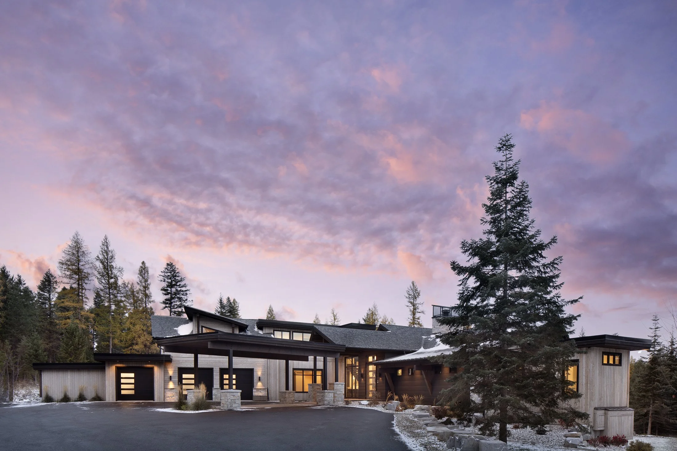 Modern Hills Denman Construction Whitefish, Montana