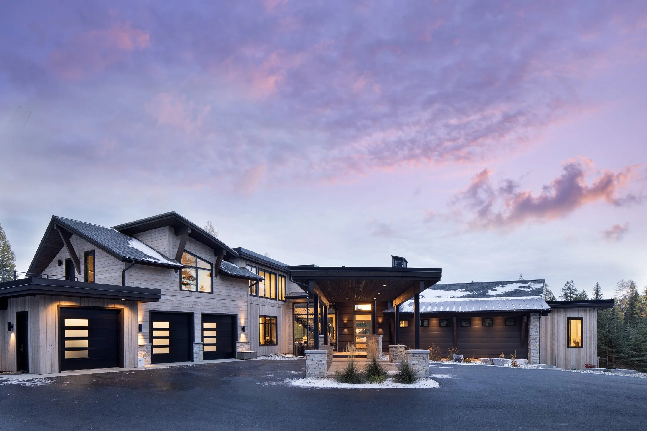 Modern Hills Denman Construction Whitefish, Montana